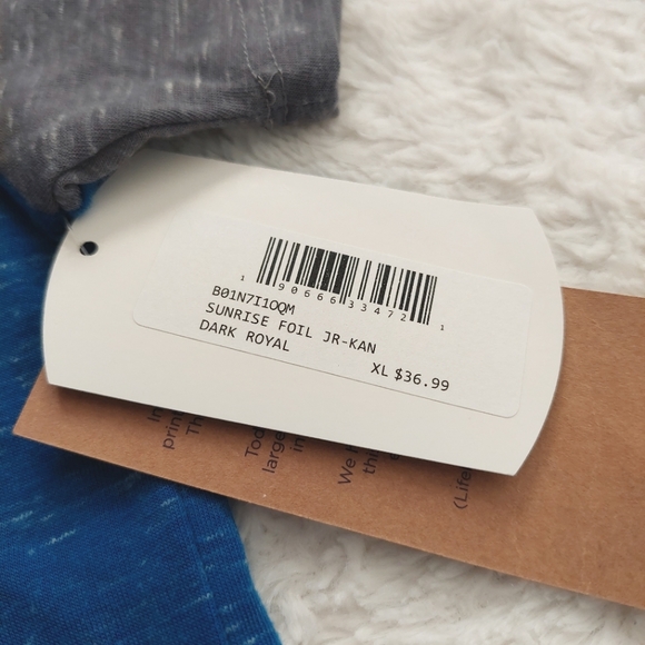 NWT Kansas Jayhawks Soft Burnout Foil T-Shirt Size XL - Picture 6 of 10